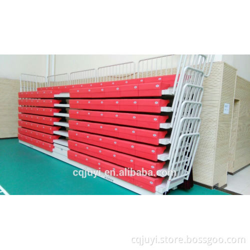 Indoor bowling seat outdoor retractable seat system